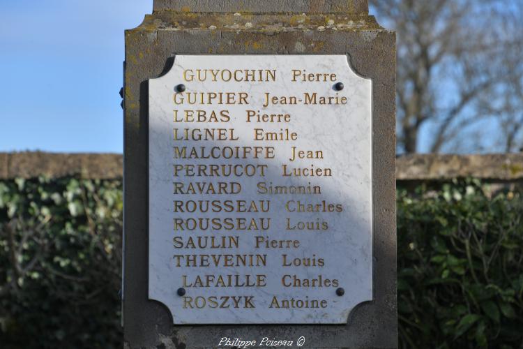 Monument aux morts d'Achun