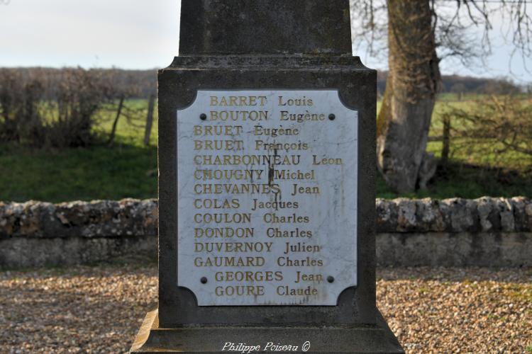 Monument aux morts d'Achun