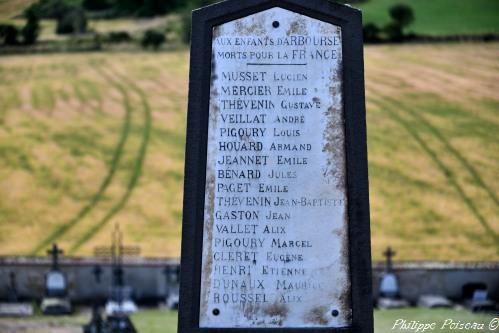 Monument aux morts d'Arbourse Nièvre Passion