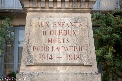 Monument d'Ouroux en Morvan