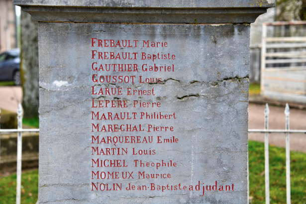 Monument aux morts de Bazolles 