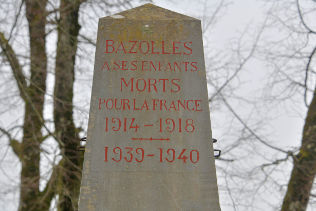 Monument aux morts de Bazolles 
