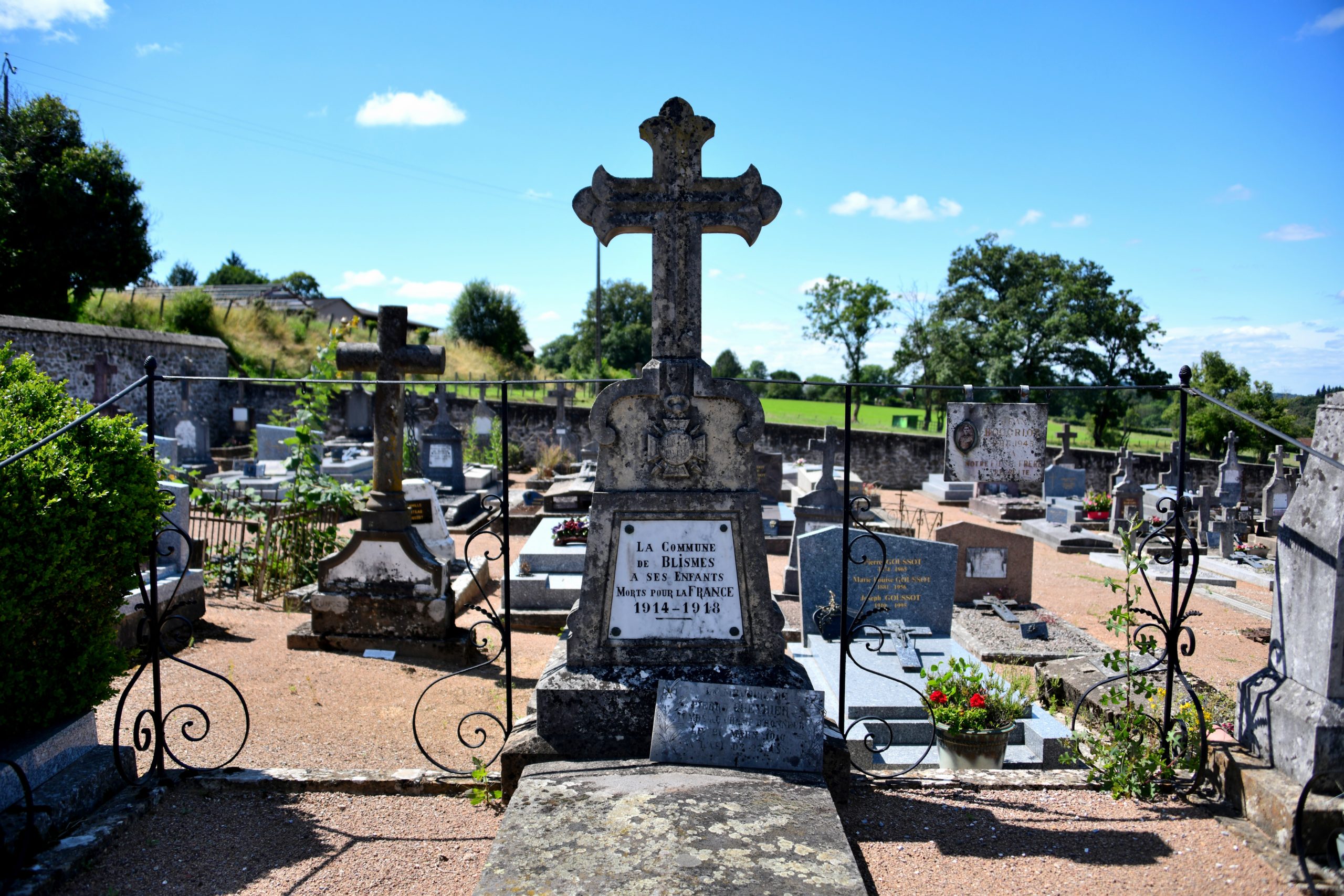 Ancien monument aux morts de Blismes