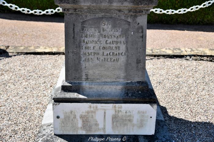 Monument aux morts de Blismes