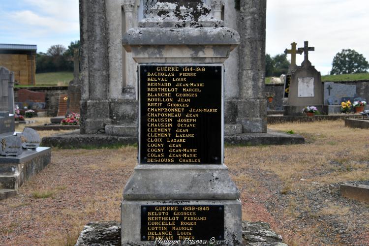 Monument aux morts de Chiddes