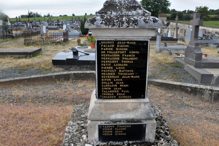 Monument aux morts de Chiddes