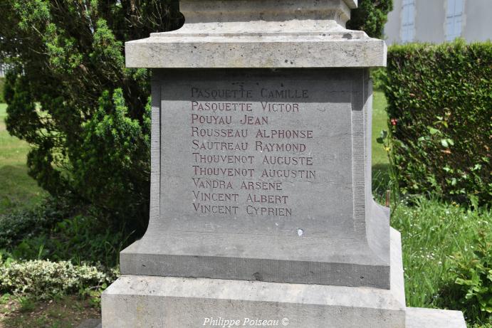 Monument aux morts de Couloutre