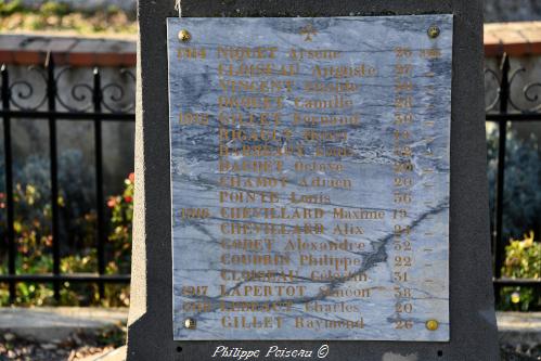 Monument aux morts de Cuncy les Varzy Nièvre Passion