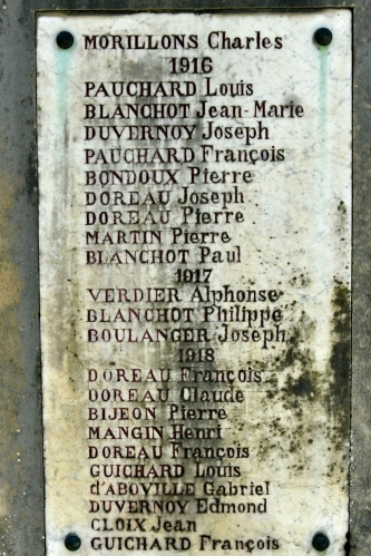 Monument aux morts de Glux en Glenne