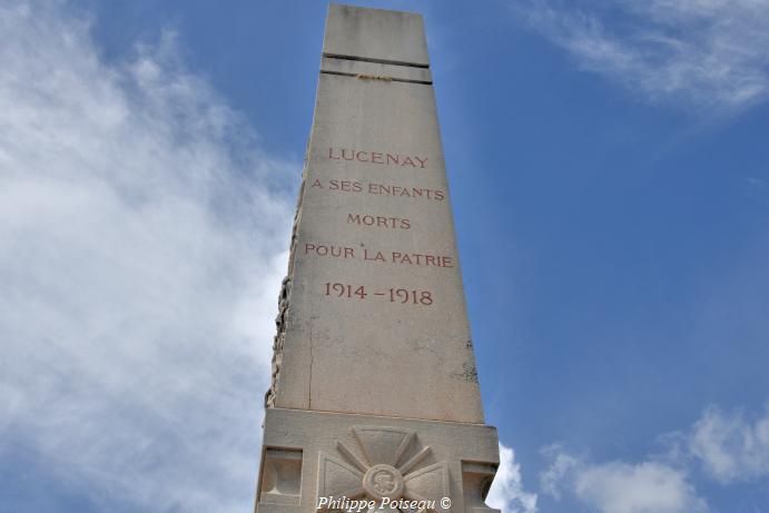 Monument aux morts de Lucenay les Aix