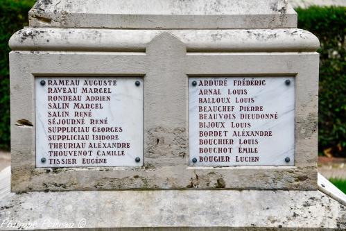 Monument aux morts de Neuvy sur Loire