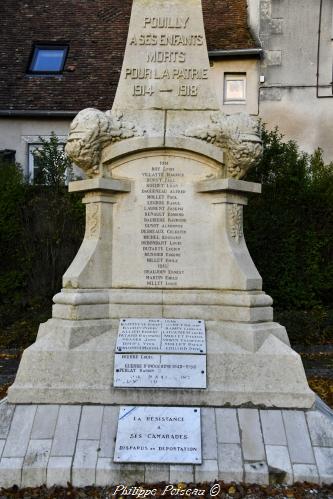 Monument aux morts de Pouilly Sur Loire