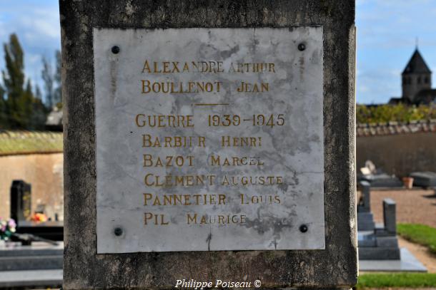 Monument aux morts de Rouy