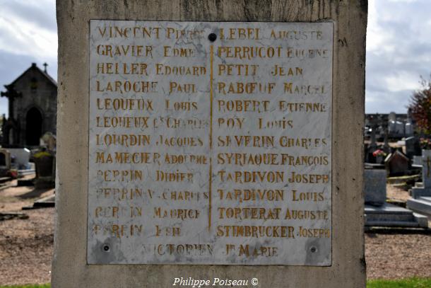 Monument aux morts de Rouy