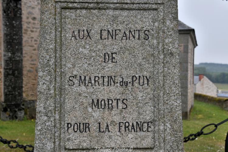 Monument aux morts de Saint-Martin-du-Puy