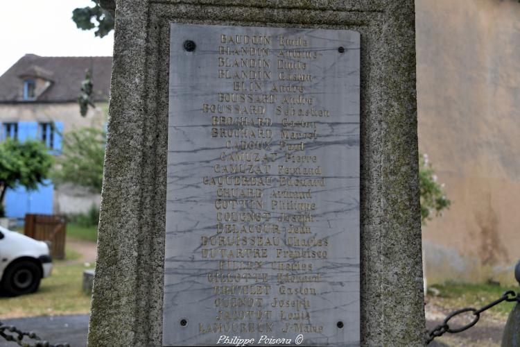 Monument aux morts de Saint Martin du Puy