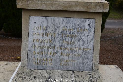 Monument aux morts de Sermoise