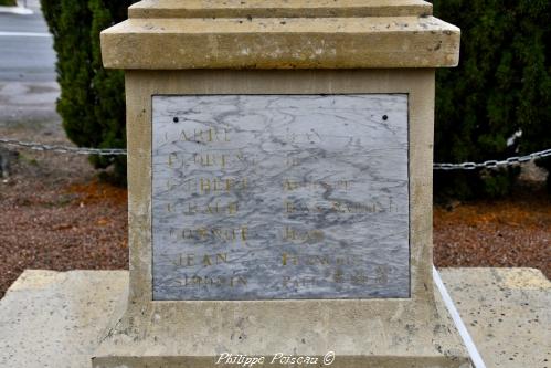 Monument aux morts de Sermoise