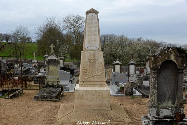 Monument aux morts de Tronsanges un hommage