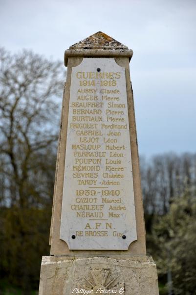 Monument aux morts de Tronsanges