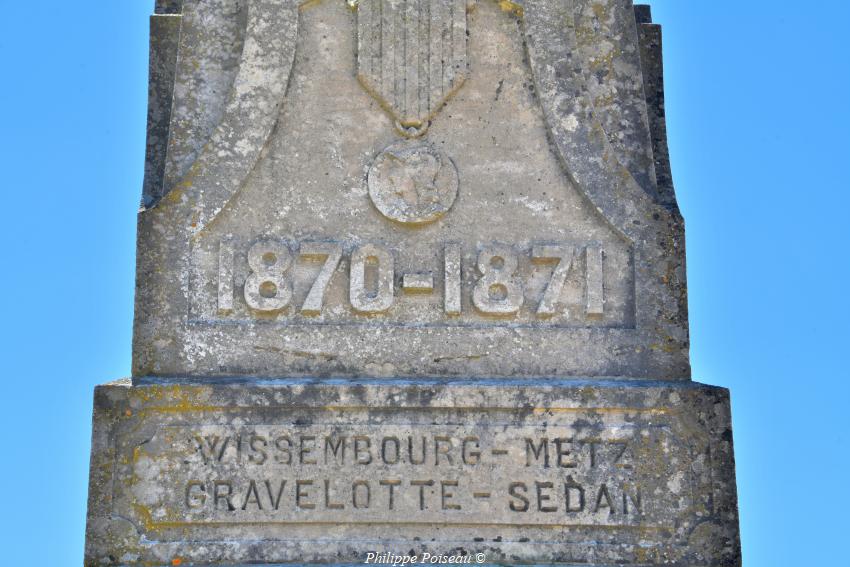 Le monument aux morts de Trucy L'Orgeuilleux