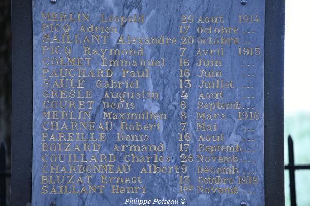 Le Monument aux morts de Lys