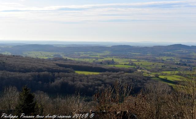 Panorama du calvaire de Château Chinon Nièvre Passion