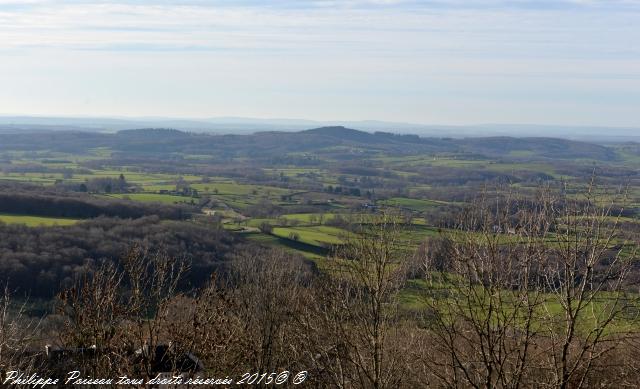 Panorama du calvaire de Château Chinon Nièvre Passion