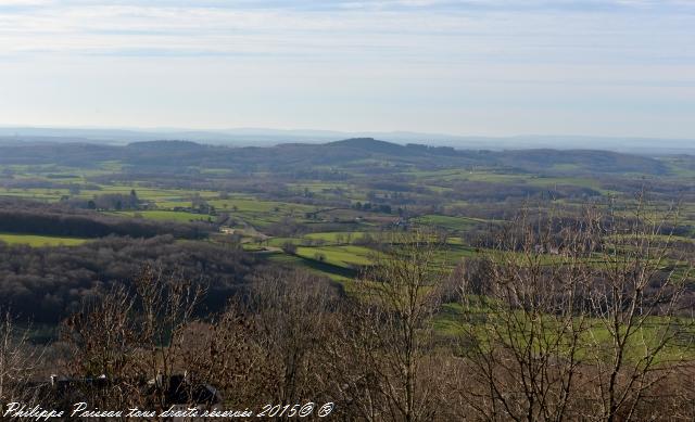 Panorama du calvaire de Château Chinon Nièvre Passion