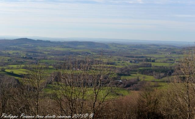 Panorama du calvaire de Château Chinon Nièvre Passion