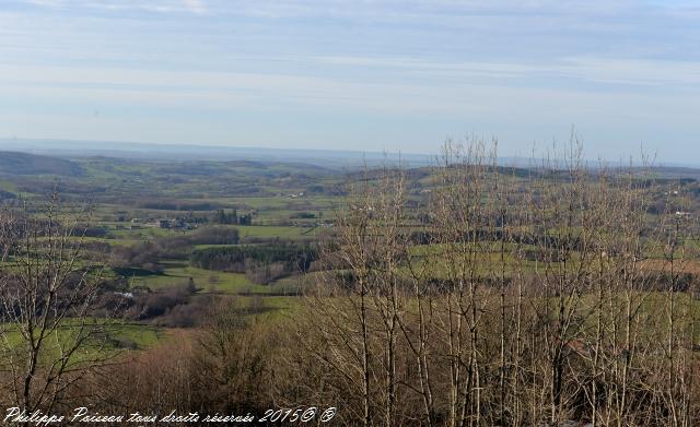 Panorama du calvaire de Château Chinon Nièvre Passion