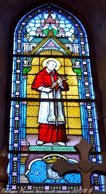 Vitraux de l'église de Château Chinon