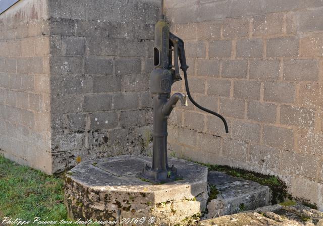 Pompe à bras de Chamery un beau patrimoine