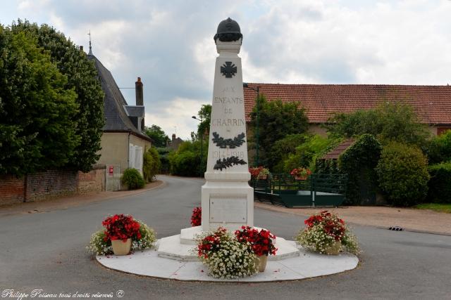 Monument aux morts de Charrin Nièvre Passion