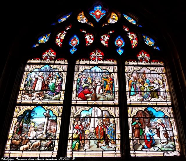 Vitraux de l’église de Corbigny un beau patrimoine