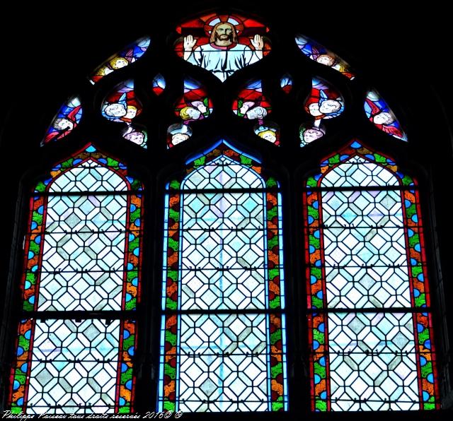 Vitraux de l'église de Corbigny Nièvre Passion