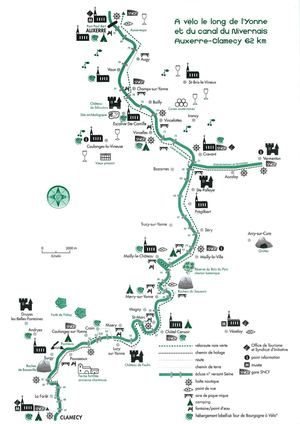 Plan Canal du Nivernais