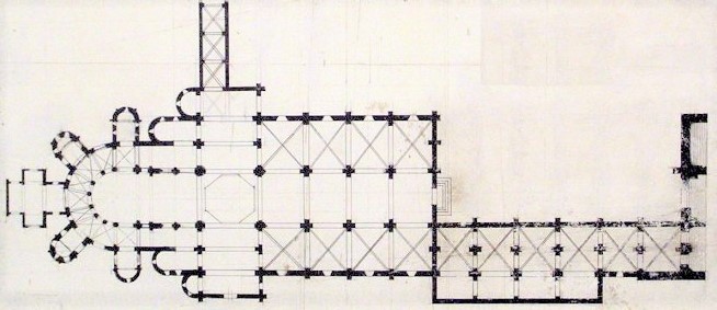 Plan de l'Abbaye de La Charité - Abbaye Notre Dame Nièvre Passion
