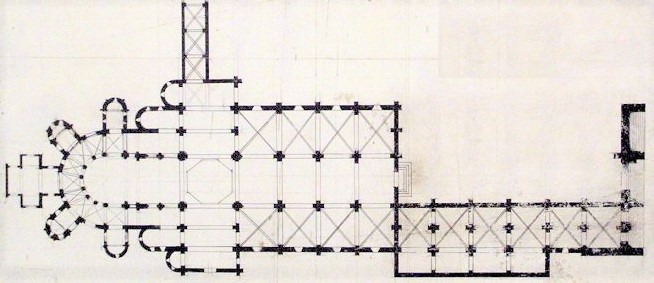 Plan de l'Abbaye de La Charité - Abbaye Notre Dame Nièvre Passion