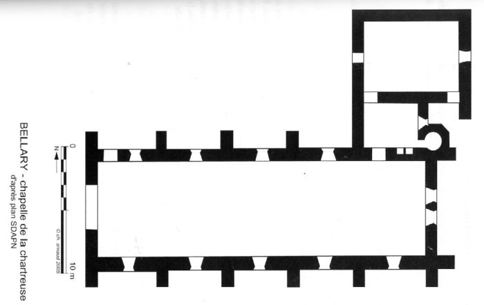 Plan de l'église de Bellary