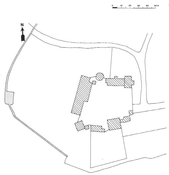Plan du château de La Garde