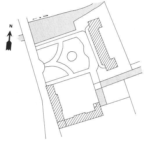 Plan du château de Saint-Amand-en-Puisaye
