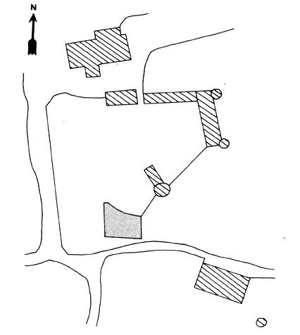 Plan du château de Lichy Nièvre Passion