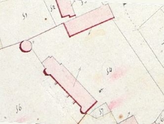 Plan du château de Montigny sur Canne