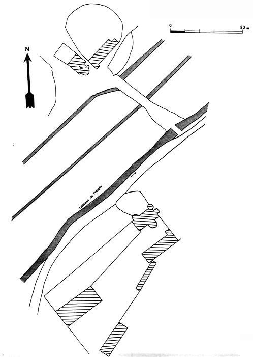 Plan du Château de Treigny 