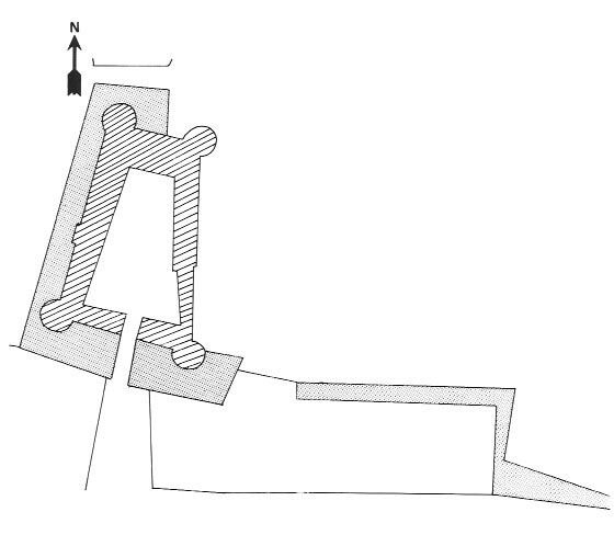 Plan du château de Villars