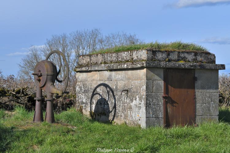 Pompe et la source de Saint-Maurice