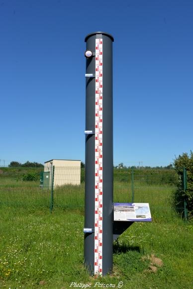 Repère des crues de Loire de Challuy un beau patrimoine