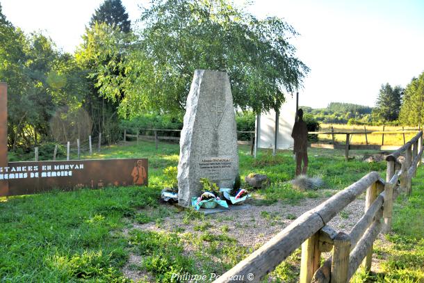 Stèle de "La Verrerie" du Maquis Bernard un beau patrimoine