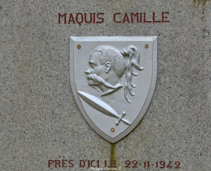 Stèle de la résistance du Maquis Camille